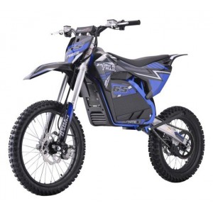 Elektrinis motociklas P-Trail 72V30AH (Li-ion) 5000W (Mėlyna)